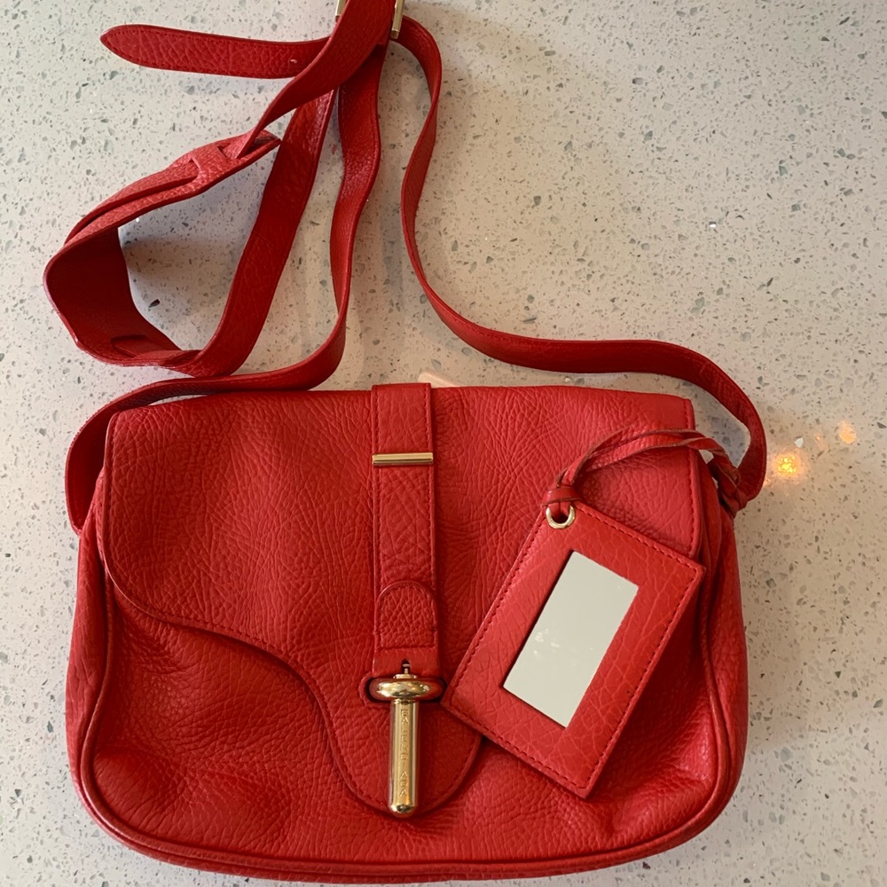 SOLD Balenciaga Tube bag small in red